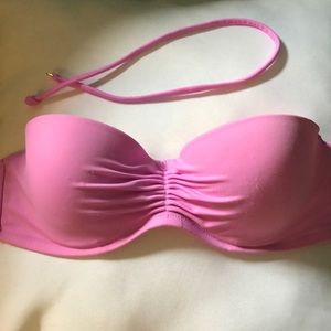 Light pink Victoria’s Secret push-up bikini top